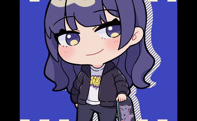 【Work】コンカフェグッズイラスト