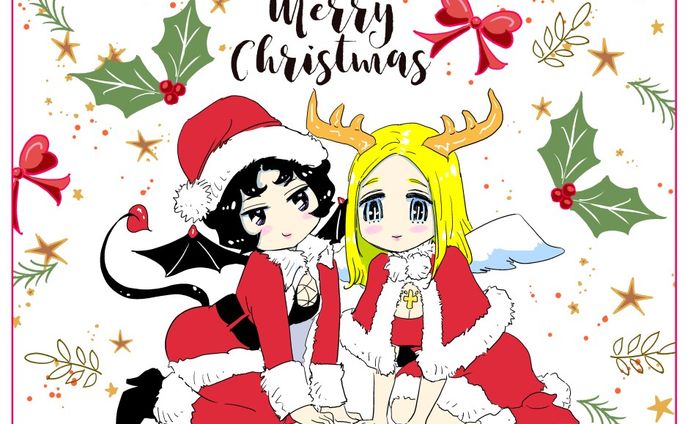 天使と悪魔クリスマス
