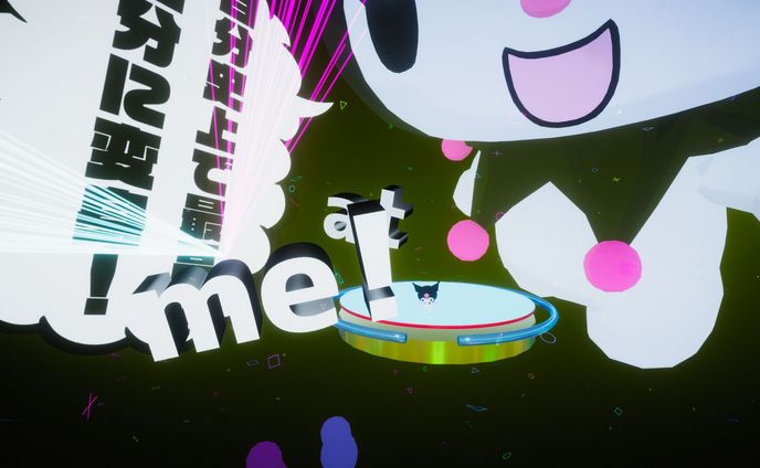 「SANRIO Virtual Festival 2023 in Sanrio Puroland B4 CHILL PARK」　KUROMI「Greedy Greedy」ライブ演出を共同で制作。