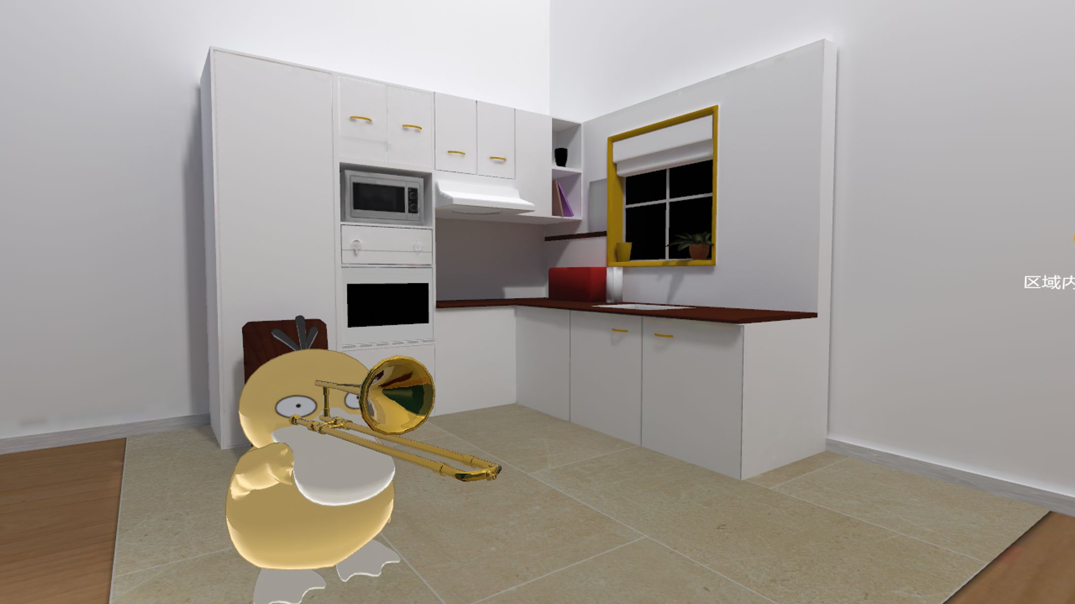 トランペットも吹けるよ-1