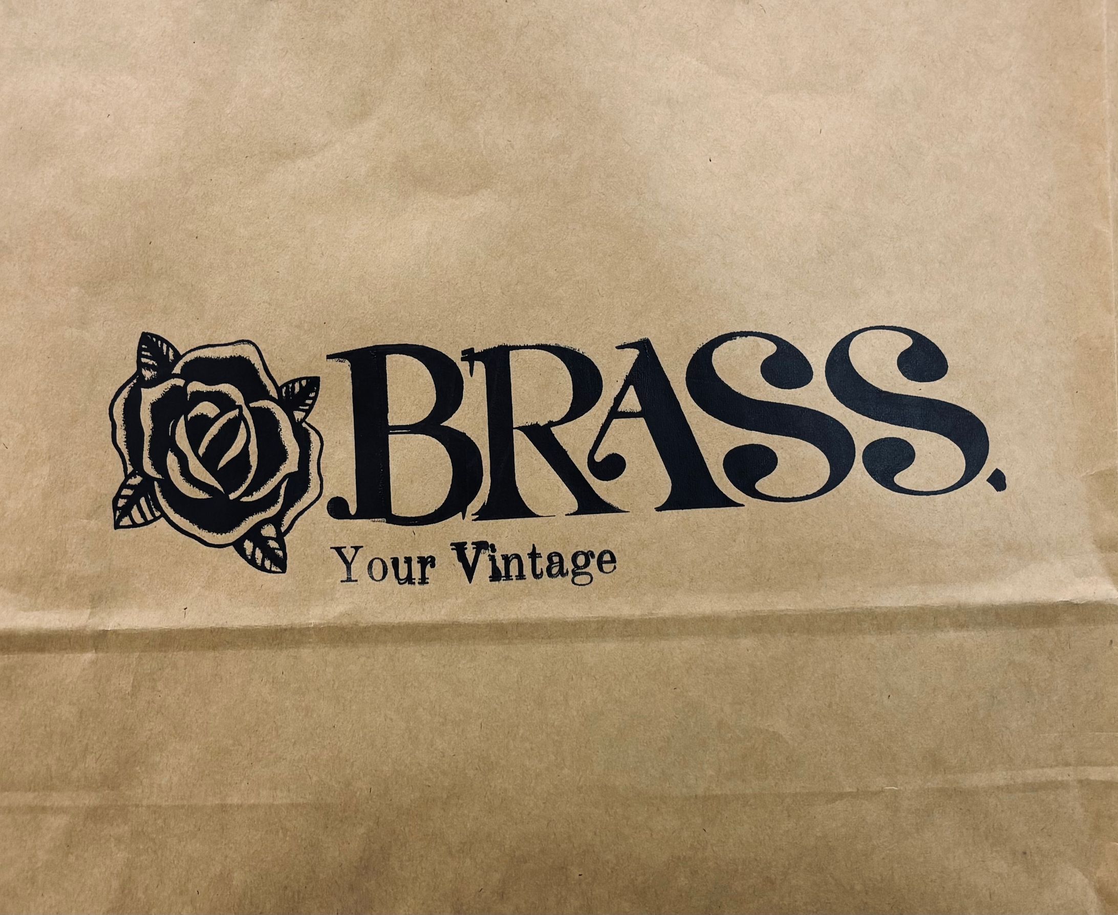 アパレルブランド「BRASS」ロゴ-1