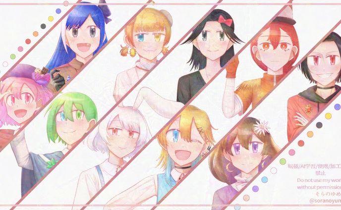 【実績】ゲーム実況者グループFairy Tale_立ち絵制作_2025