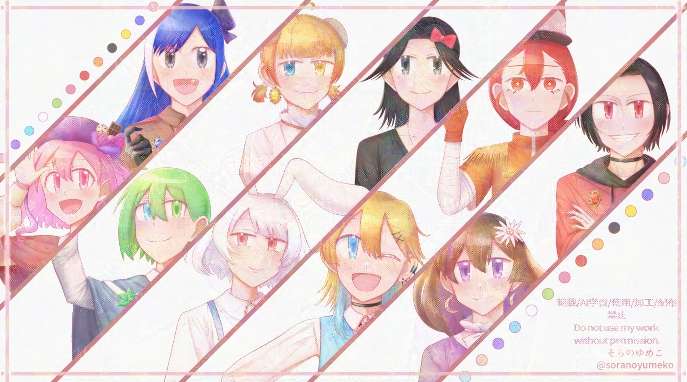 【実績】ゲーム実況者グループFairy Tale_立ち絵制作_2025-1