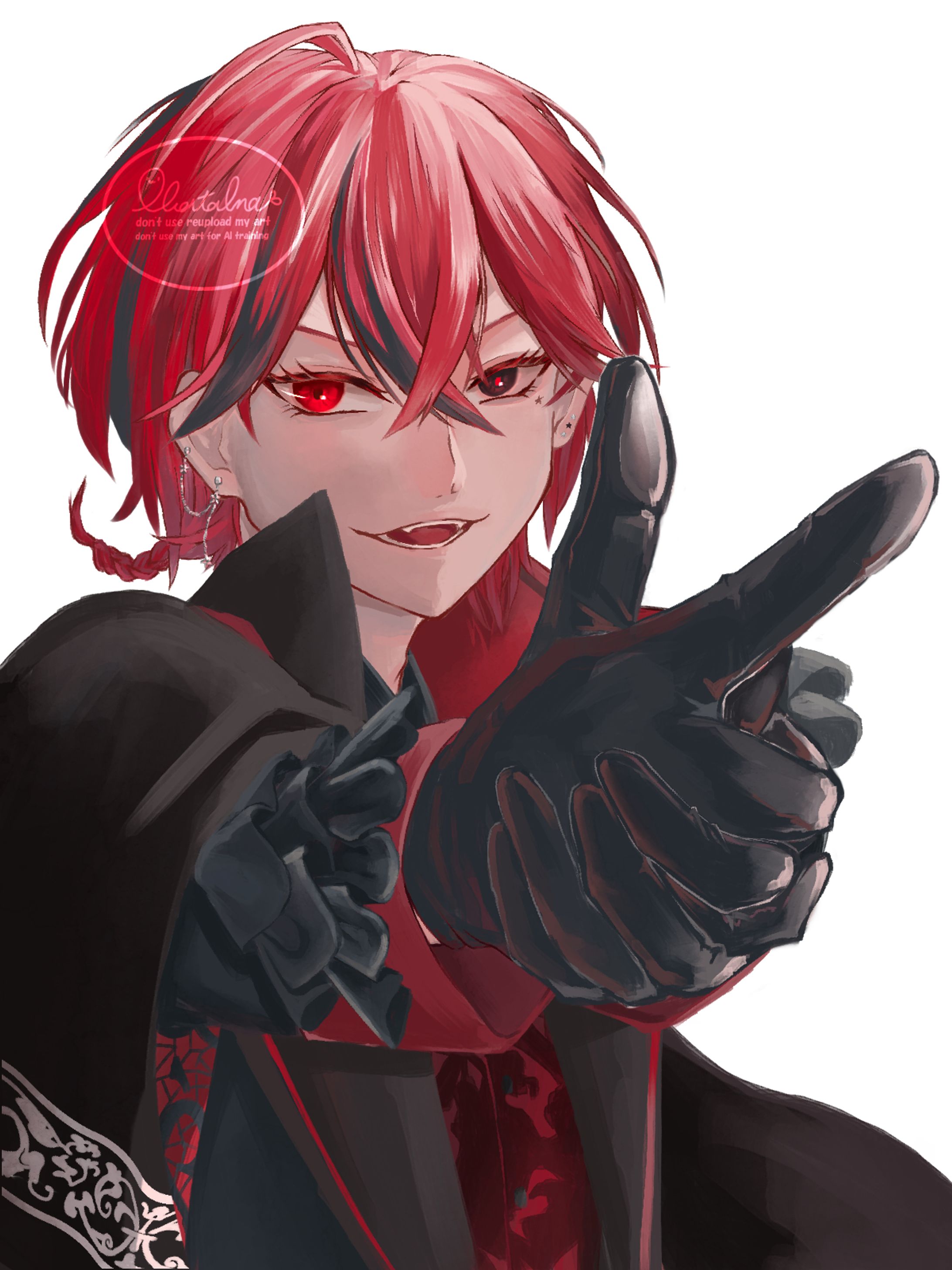 バストアップ：紅ヰステラ様ご依頼-1