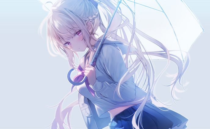  〖イラスト〗Vtuber 春霞みぃな様 FANBOX用〖一枚絵〗