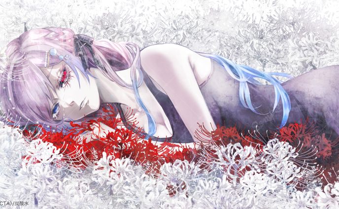 炭酸水様/歌ってみた動画用イラスト