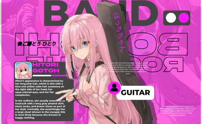 Hitori Gotoh(Bocchi The Rock)