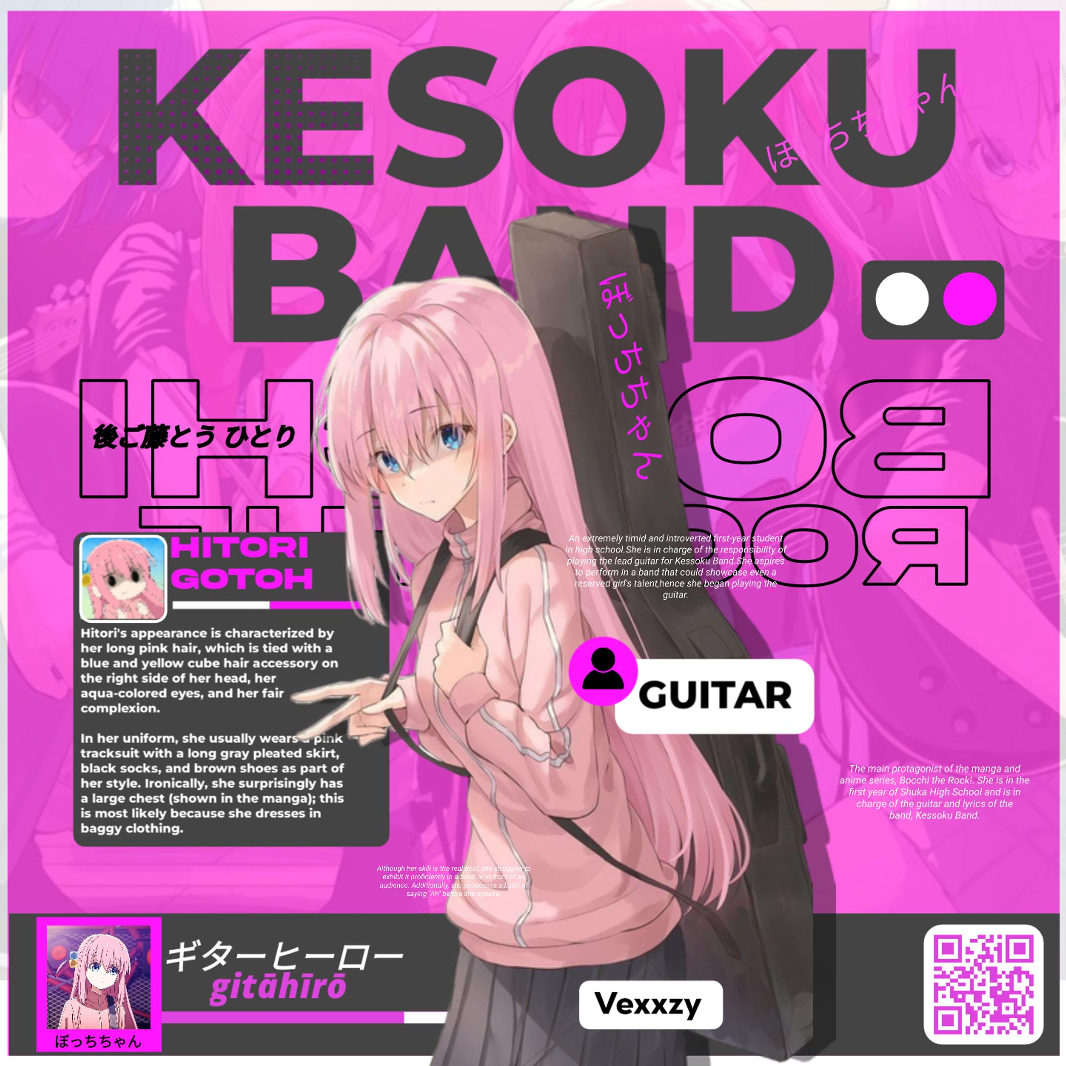 Hitori Gotoh(Bocchi The Rock)-1
