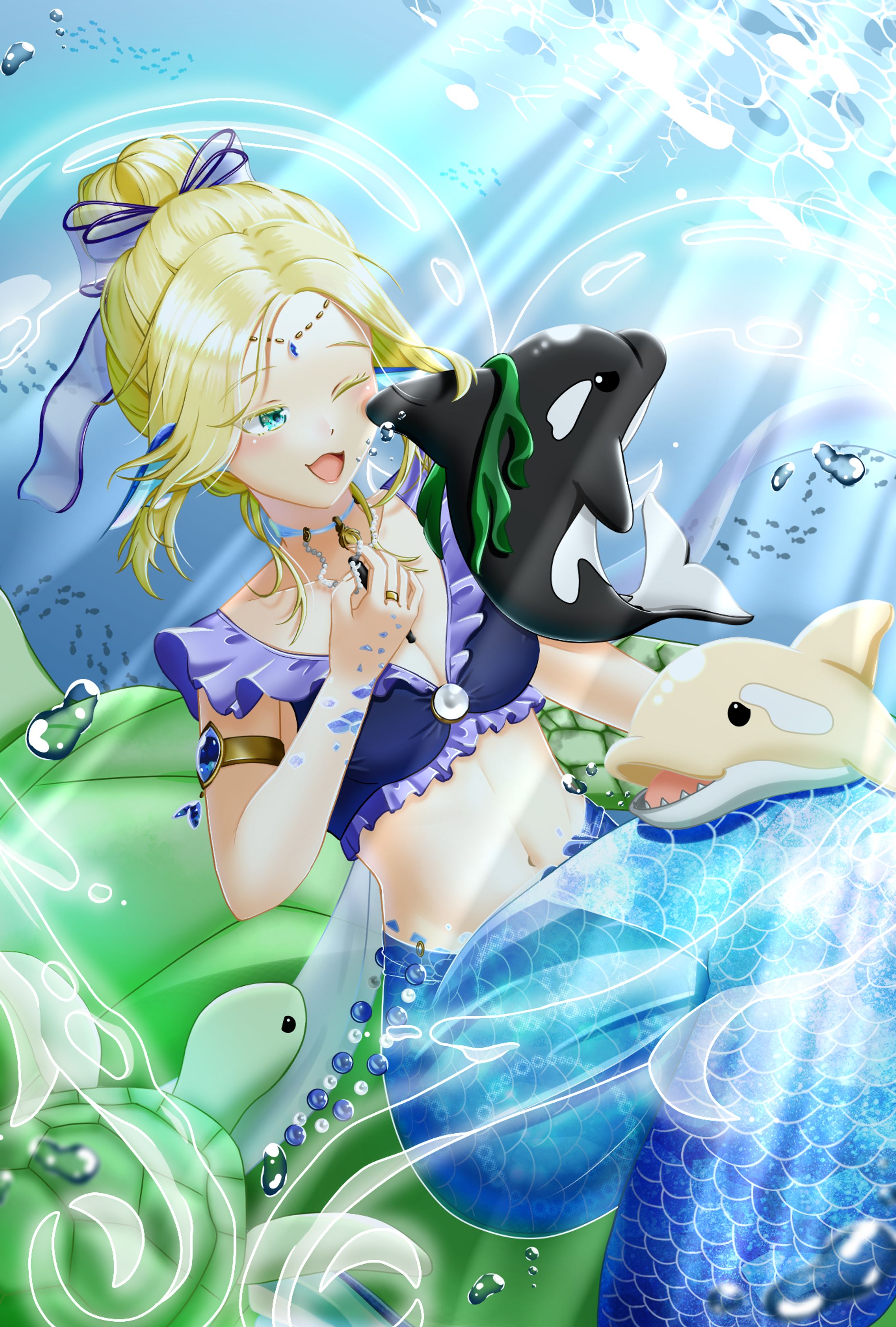 【OC】「人魚のふれあいさんぽ」-1