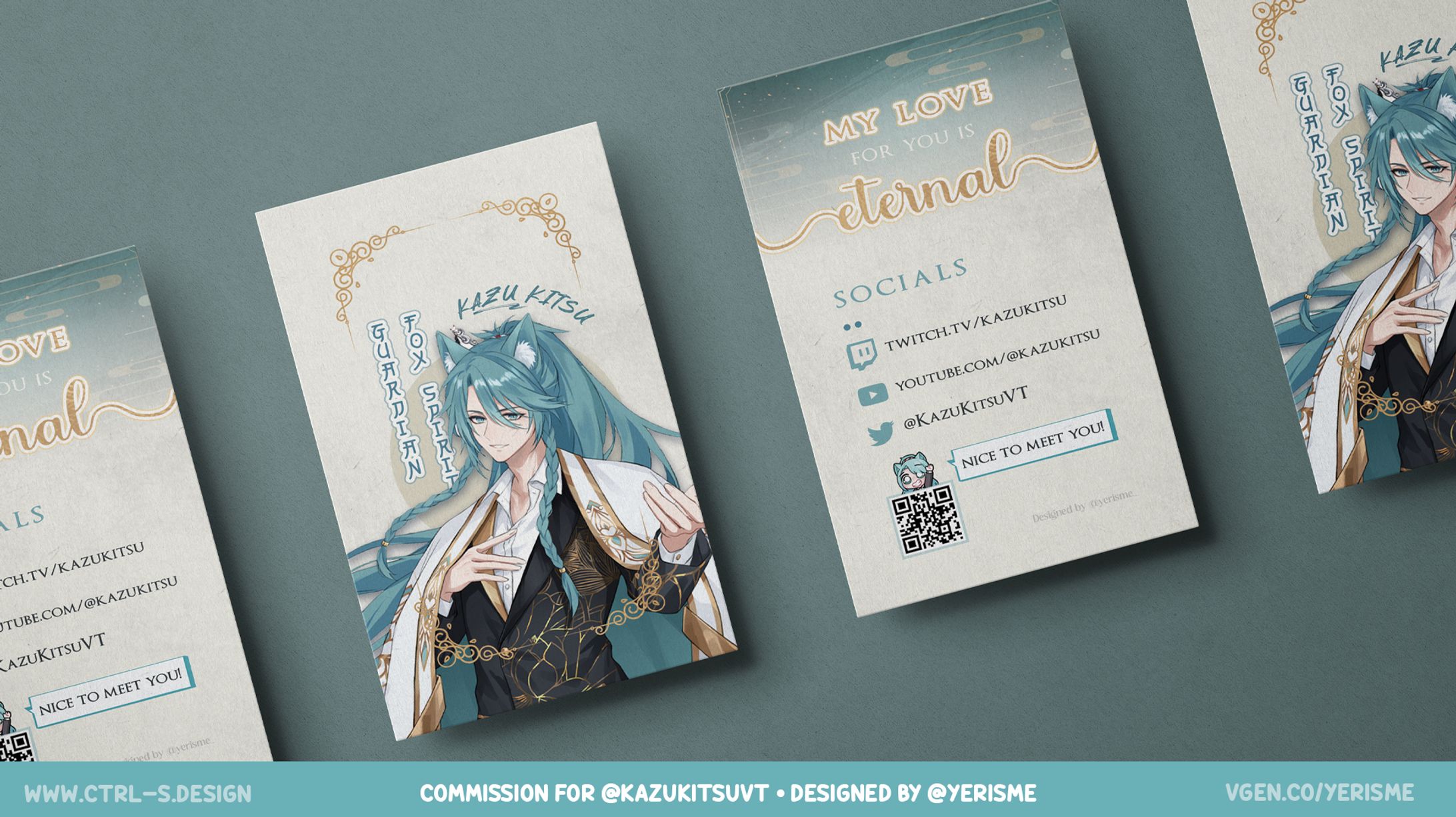 Business Cards | KazuKitsu-1