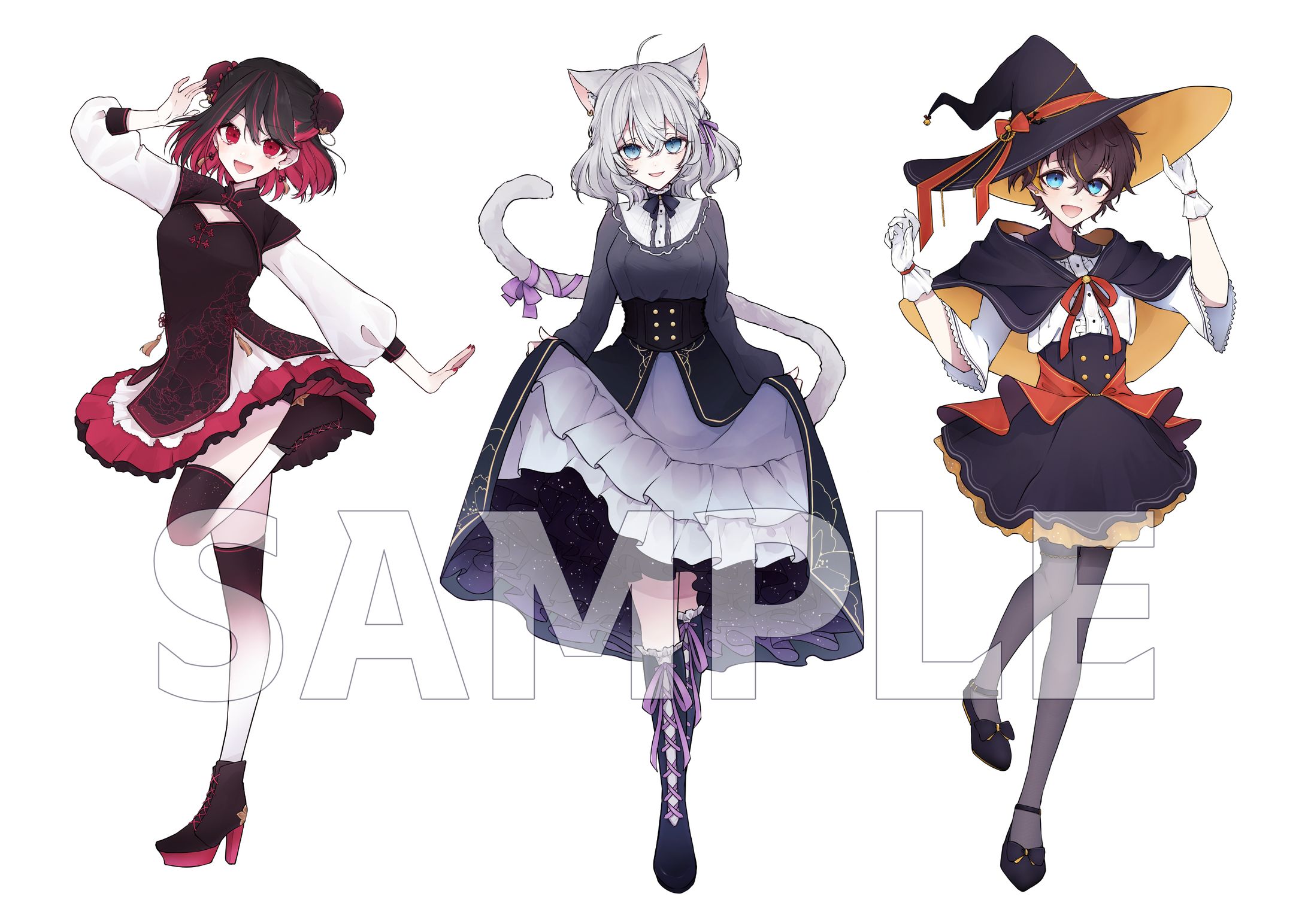 ハロウィングッズ用イラスト-1