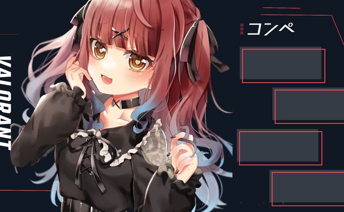 VALORANT用　サムネイル素材　