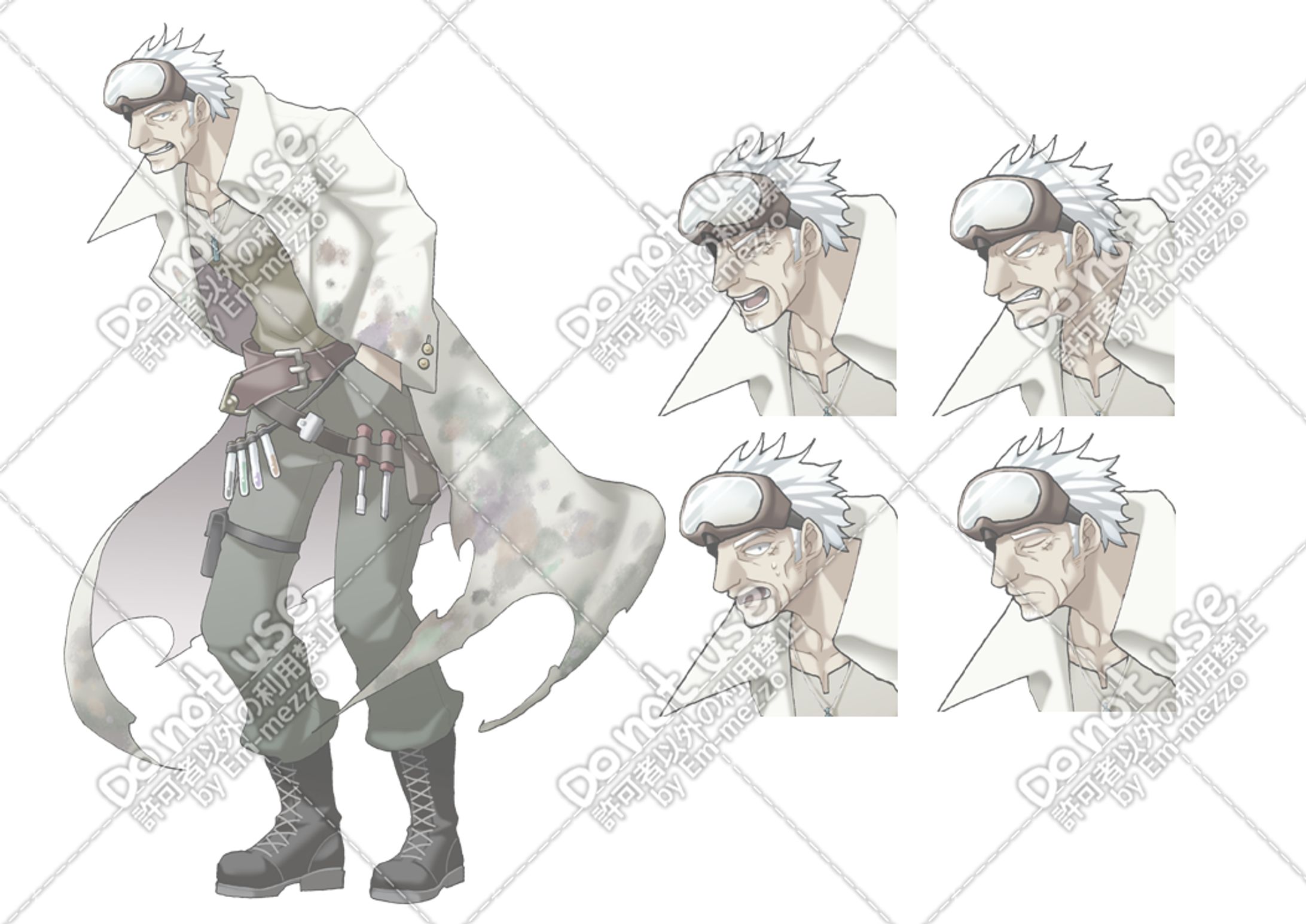 「柚ノ木現示」キャラクターデザイン-1