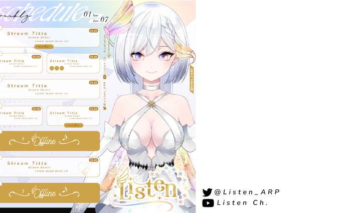 Listen's schedule