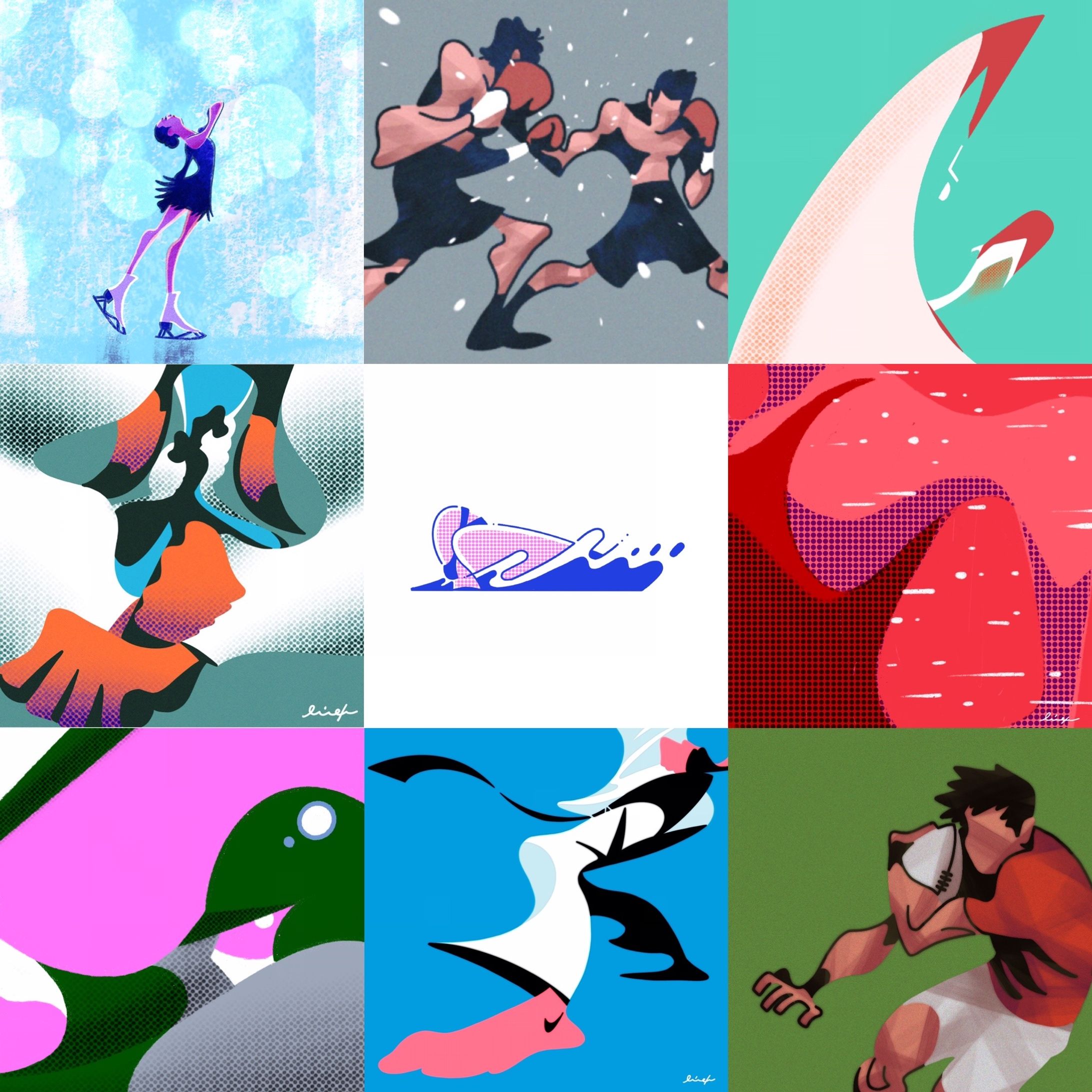 Sports illustration -1