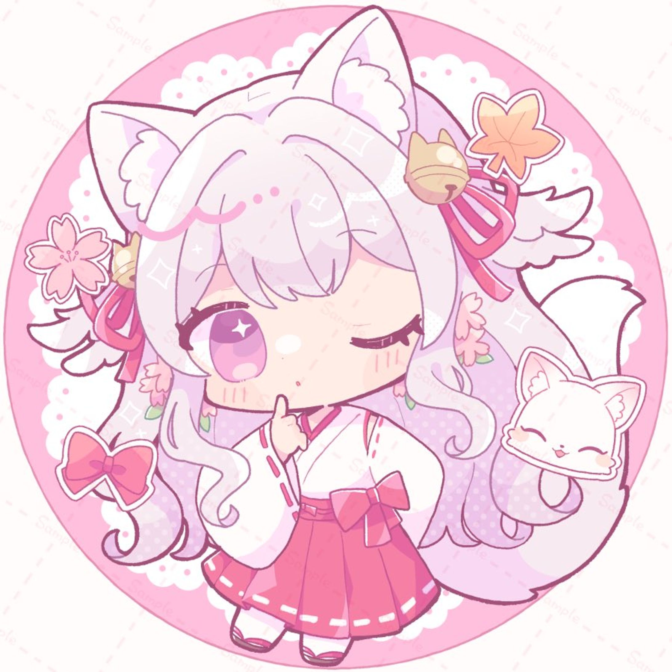 ぷぅ様SD&ミニキャライラスト-1