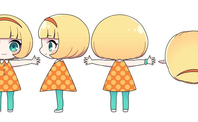 イラストレーター、キャラクターデザイナー、メイク
