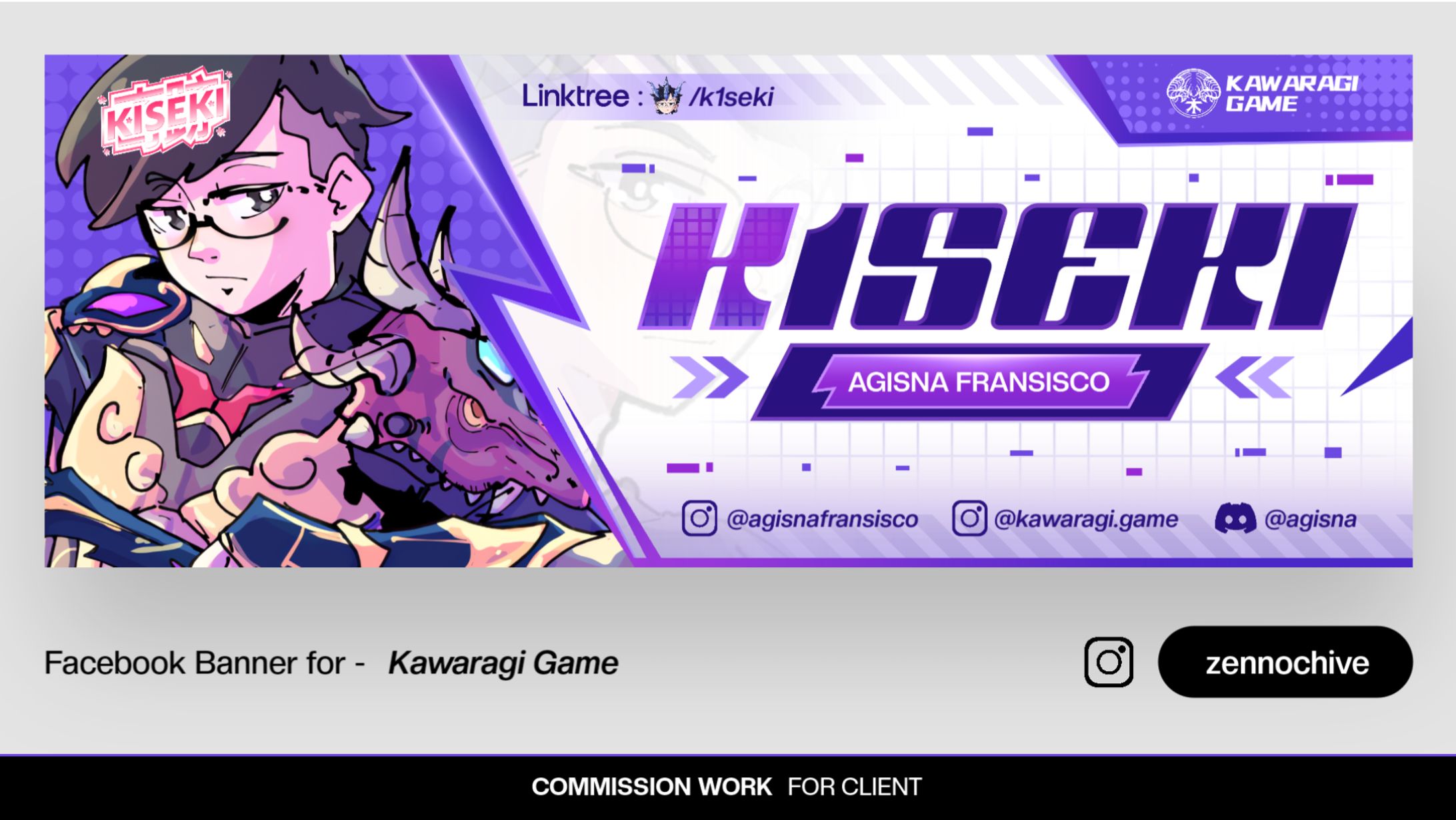 [COMMISSION WORK] Social Media Banner Design-1