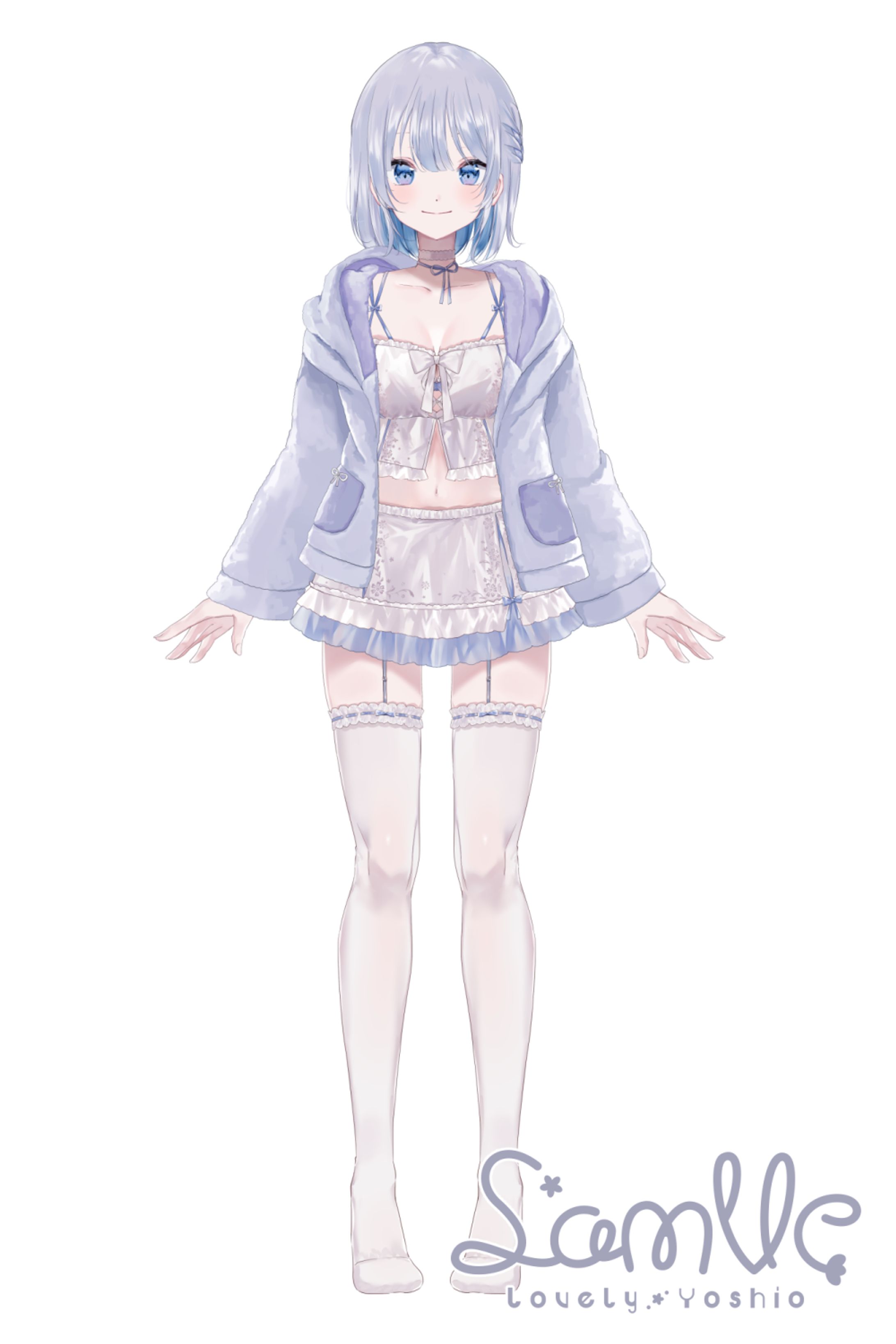 葵井詩雫Vtuberモデル-1