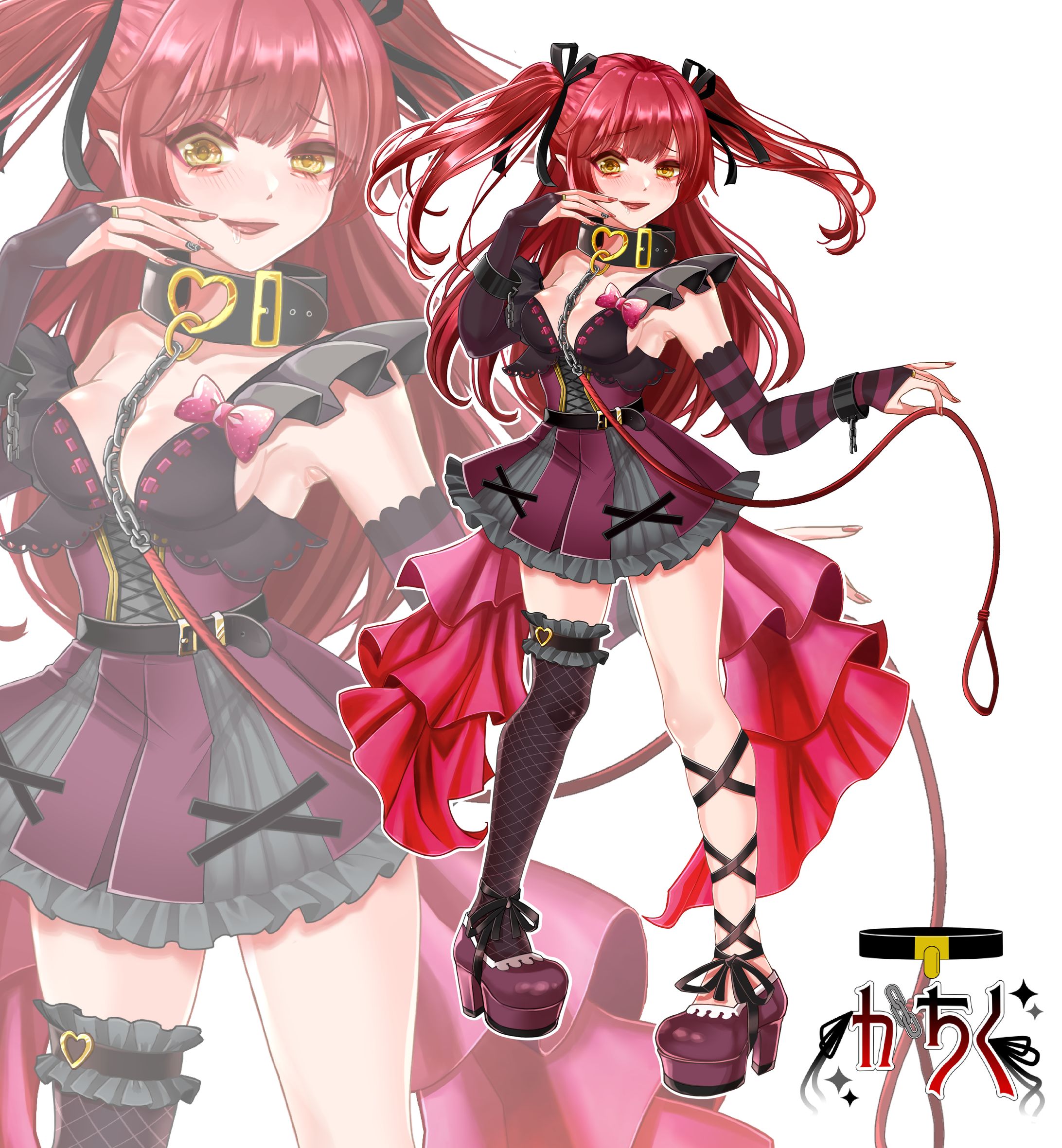 かちく様新衣装デザイン立ち絵 