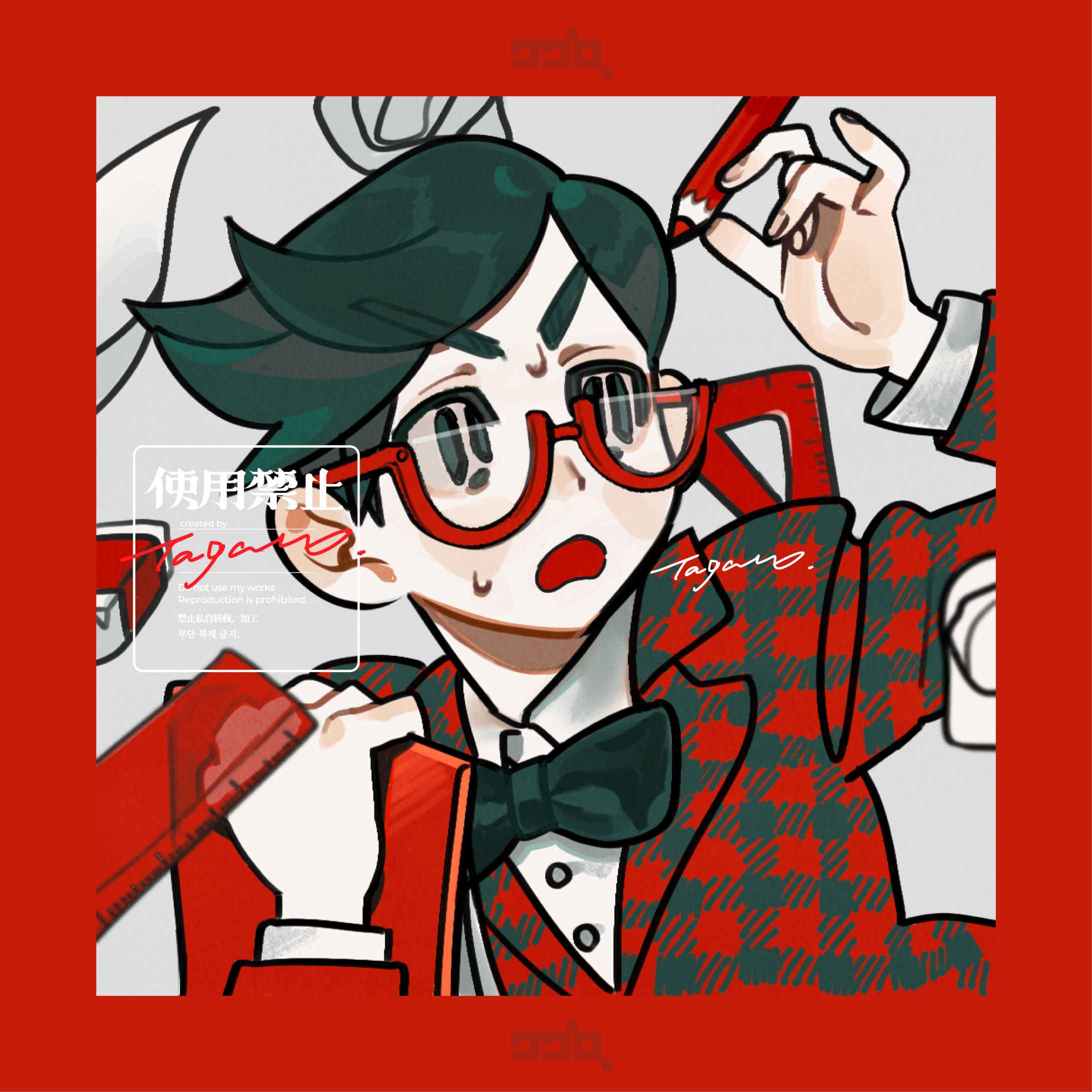 オリジナルイラスト│自主制作-1