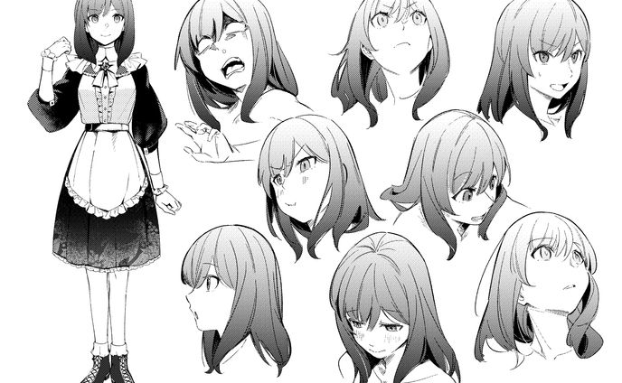 キャラ設定／表情集