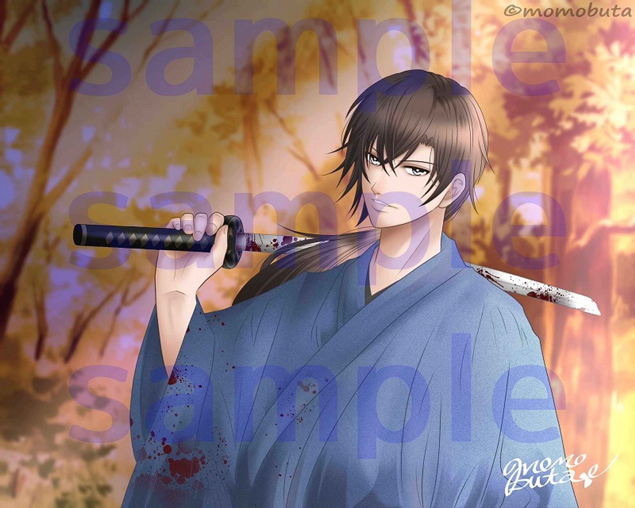 男性イラスト２（時代系）-1