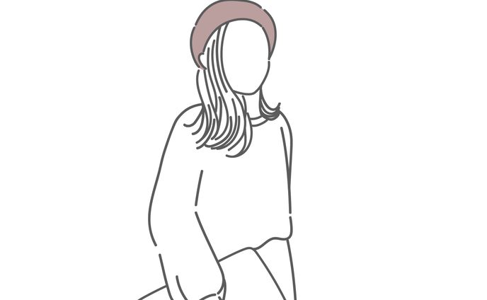 女性　イラスト