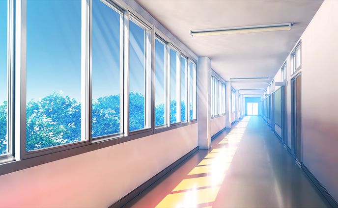 学校・ろうか