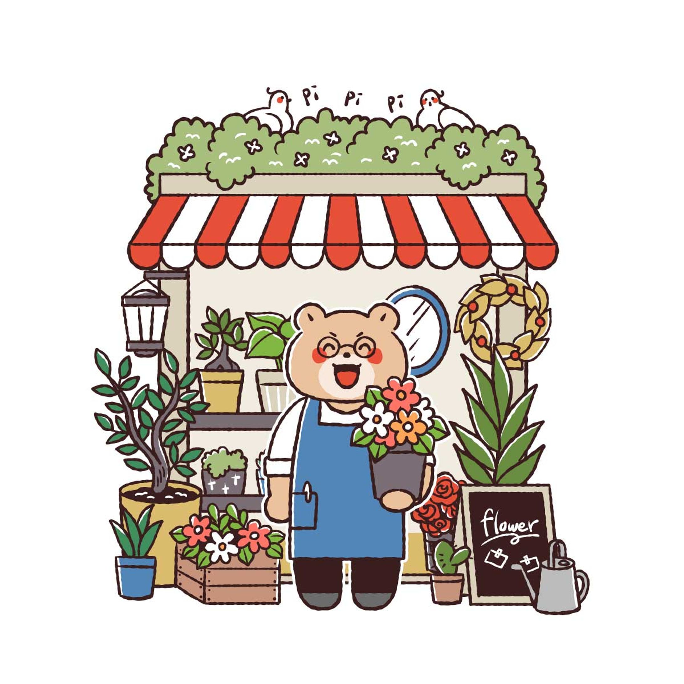 【original】花屋さん-1