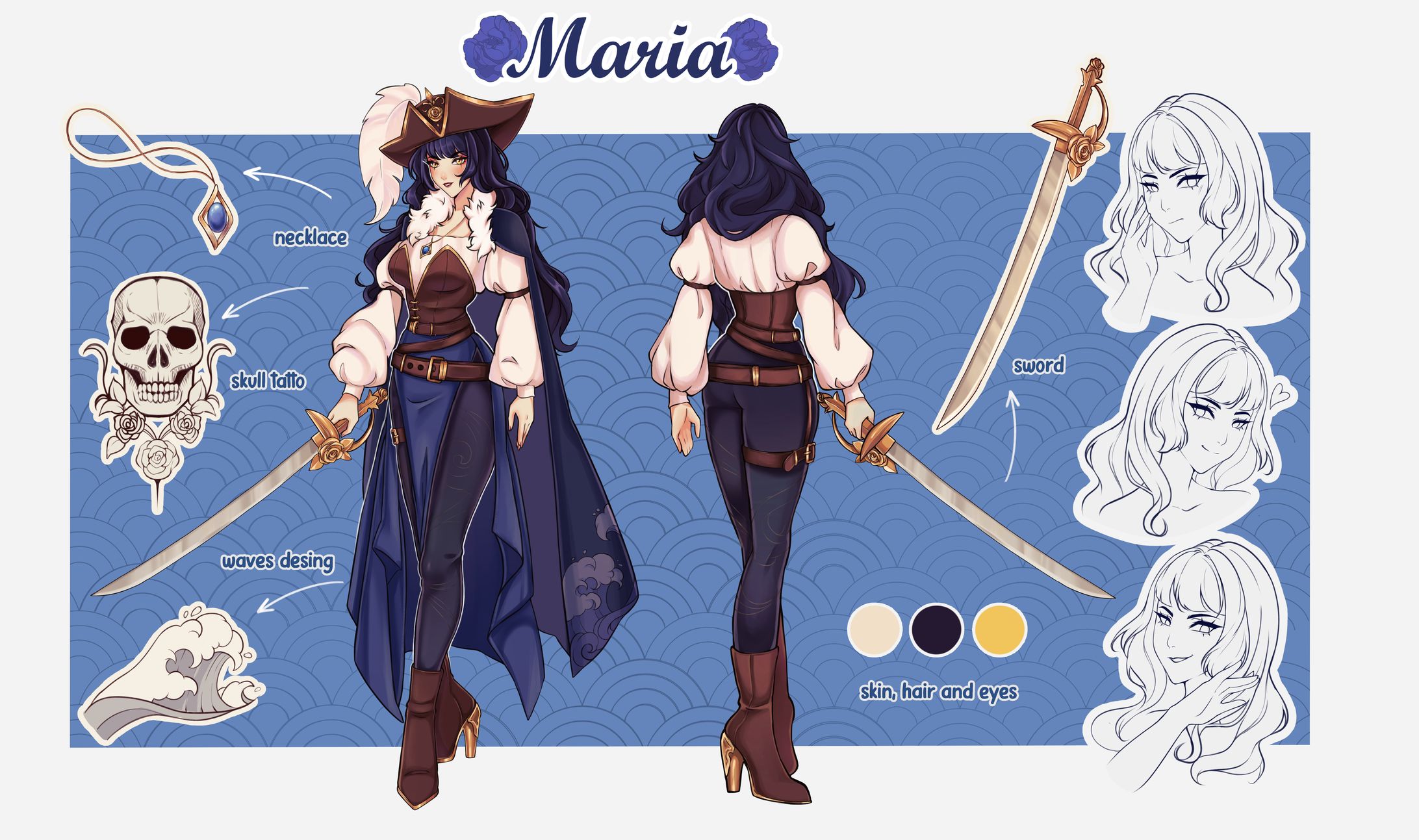 Maria's Character Page-1