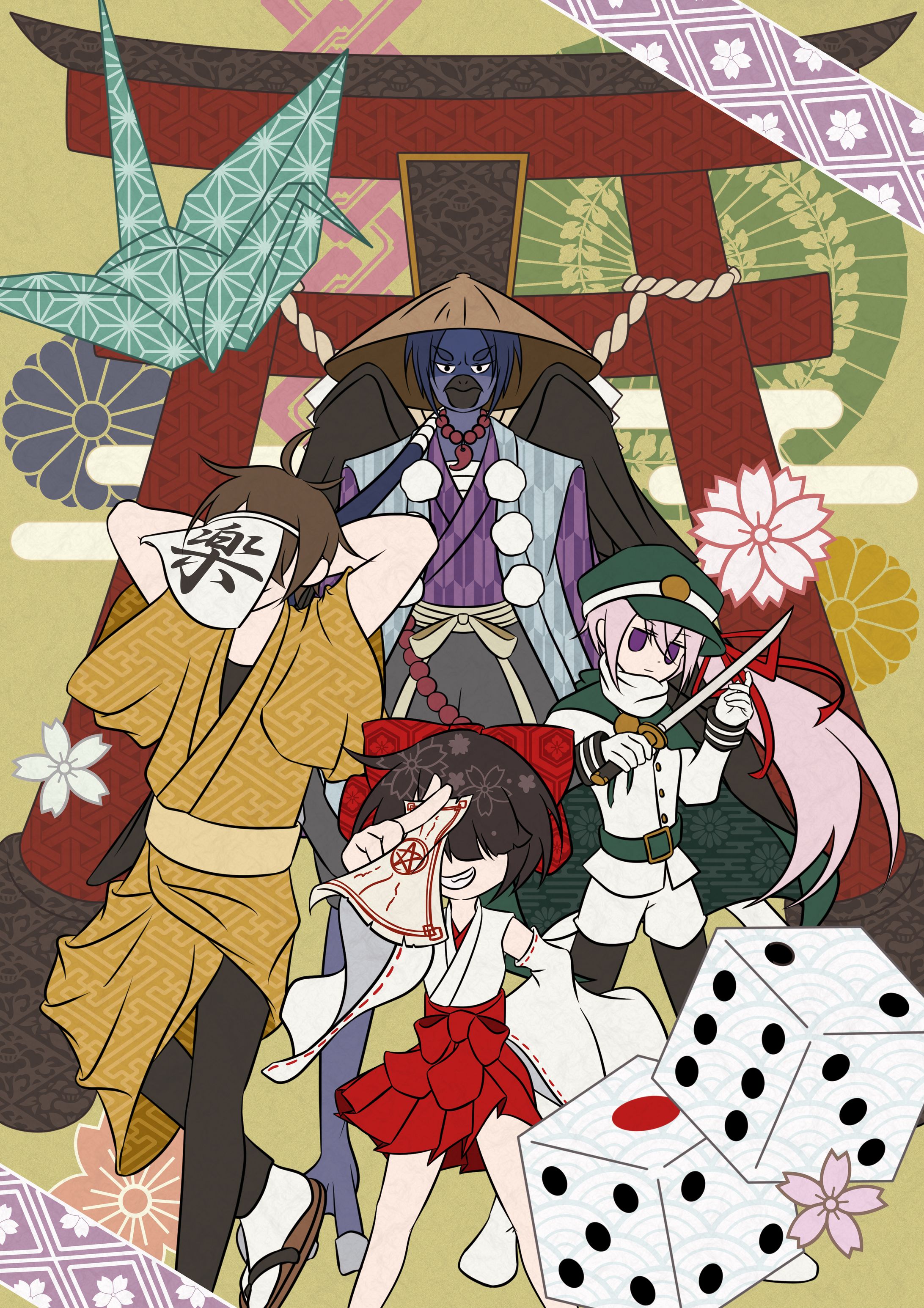 和風キャラクターデザイン-1