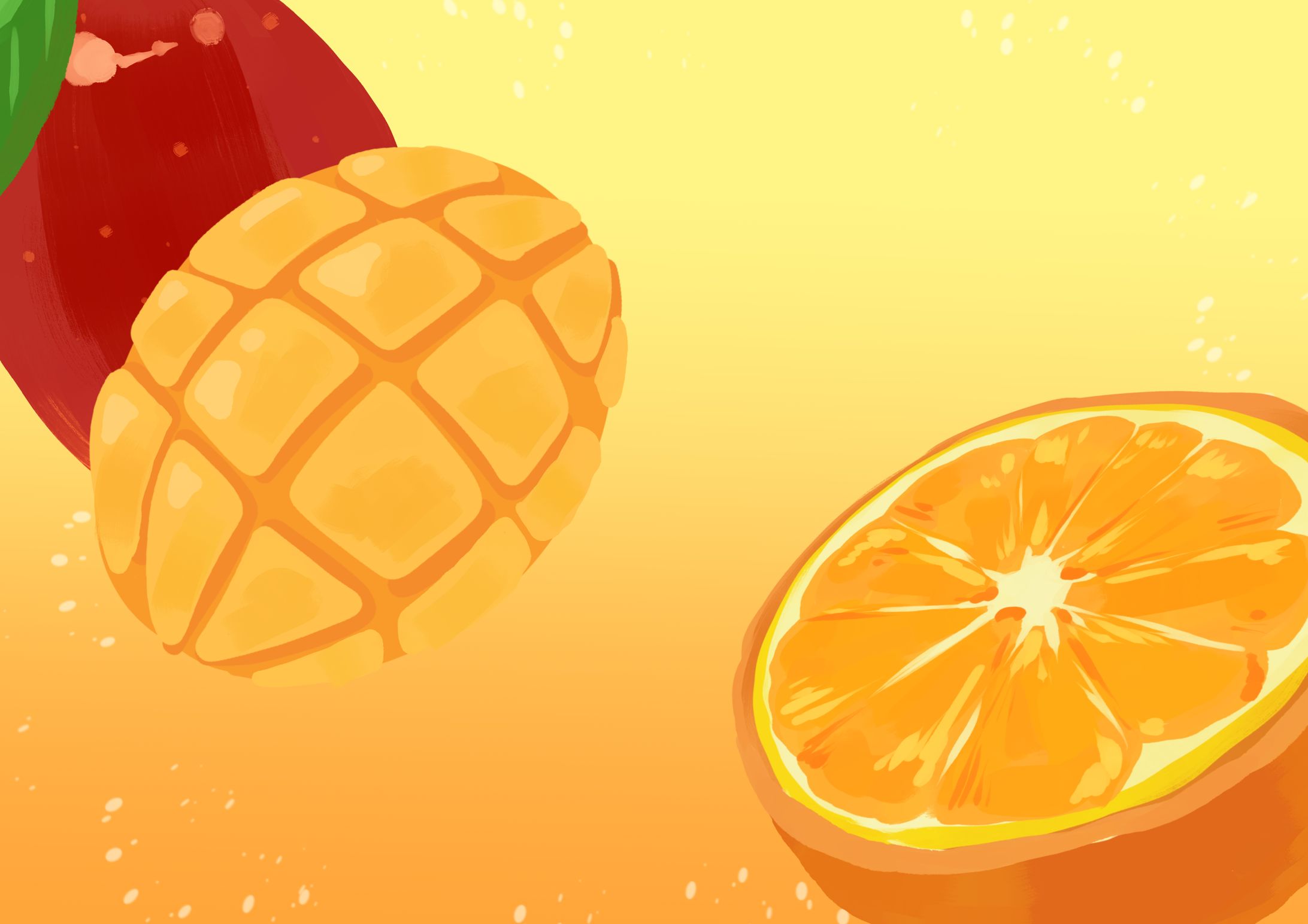 【イラスト】フルーツ-1