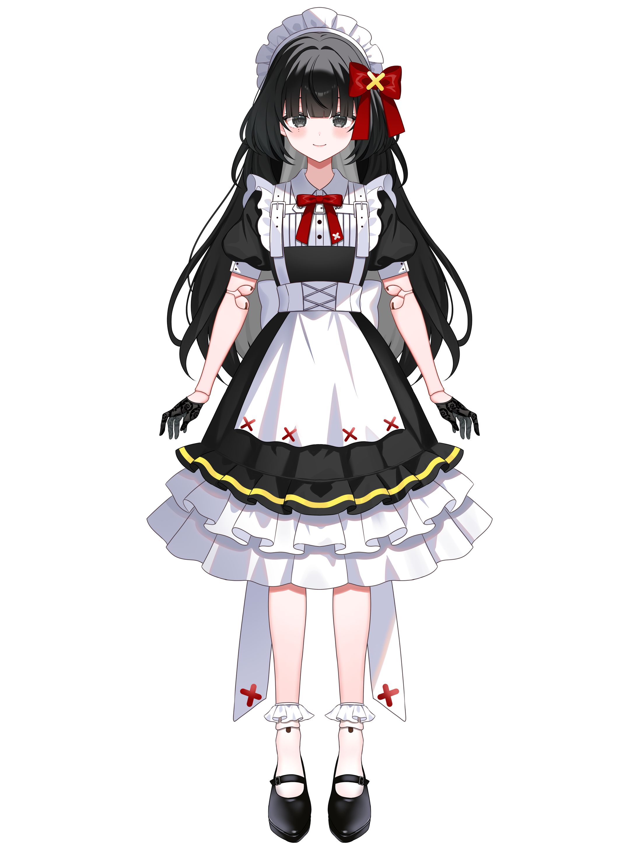 パーツ分けイラスト　葛城 リッカ様-1