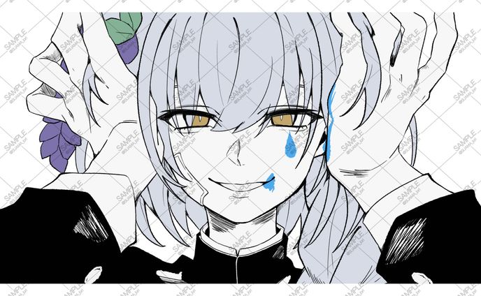藤白澪様　歌ってみた動画イラスト