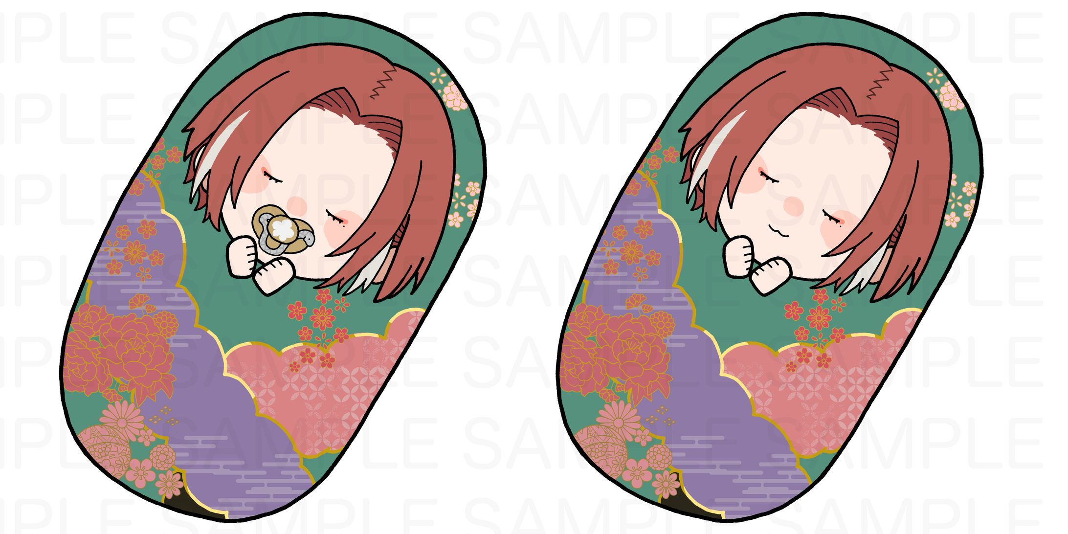 蛇ノ目 薫様02_グッズ用SDイラスト-1