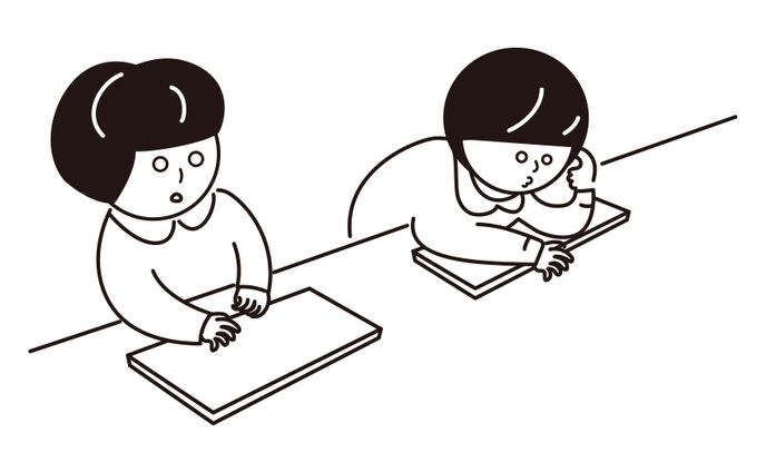 シンプルイラスト：たのしいお仕事