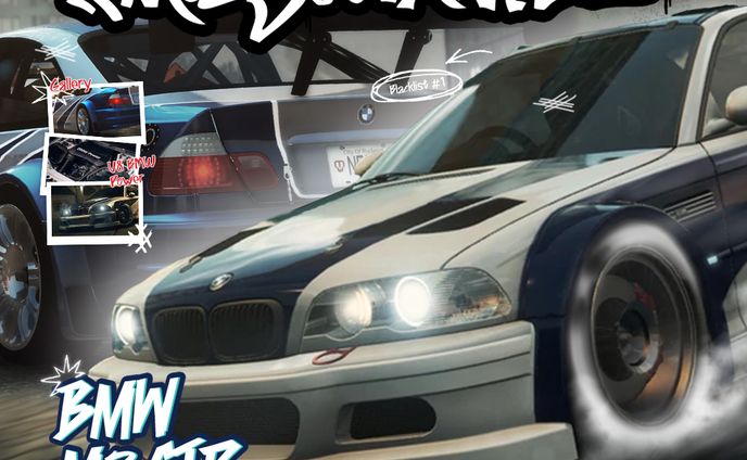 BMW M3 GTR - Concept Poster