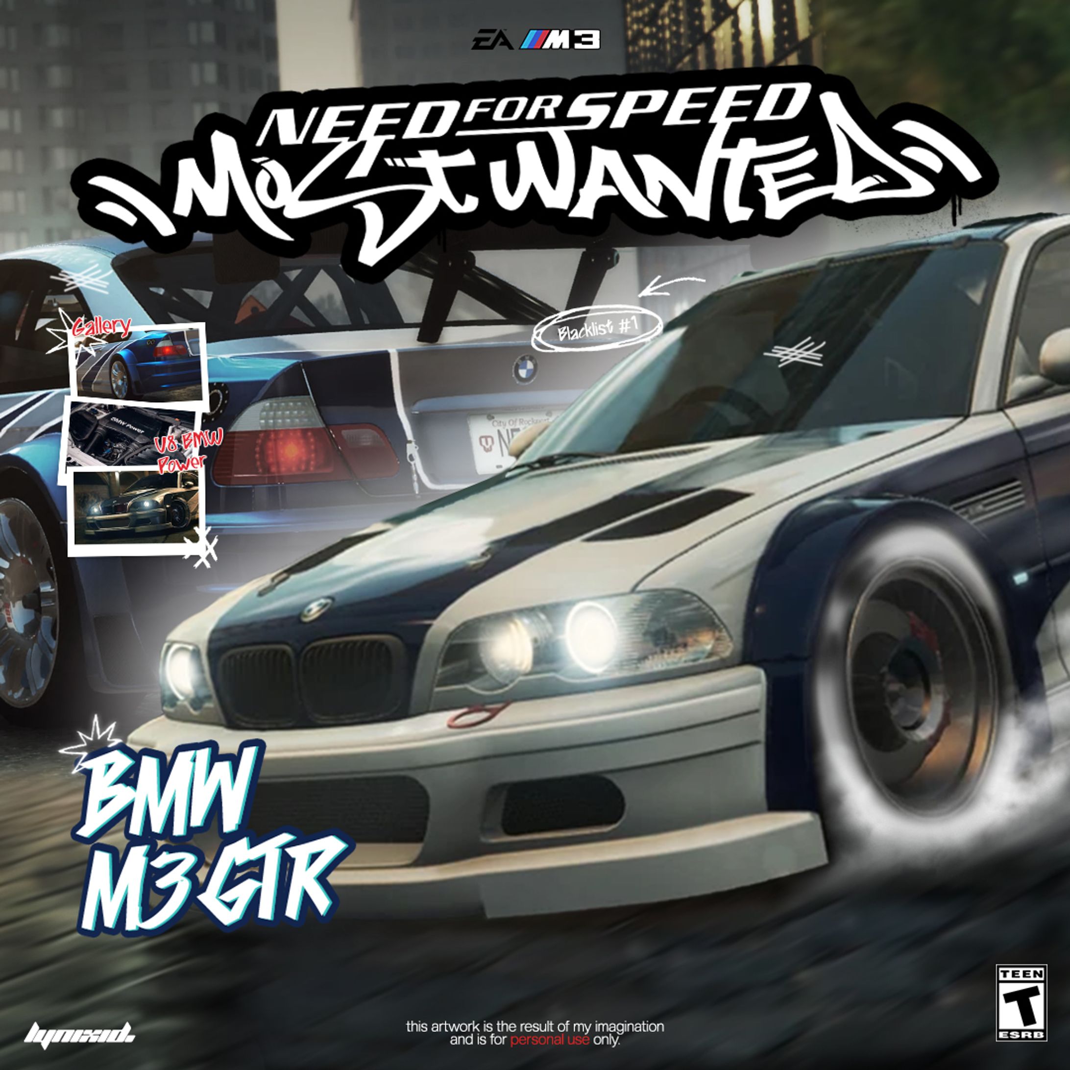 BMW M3 GTR - Concept Poster-1