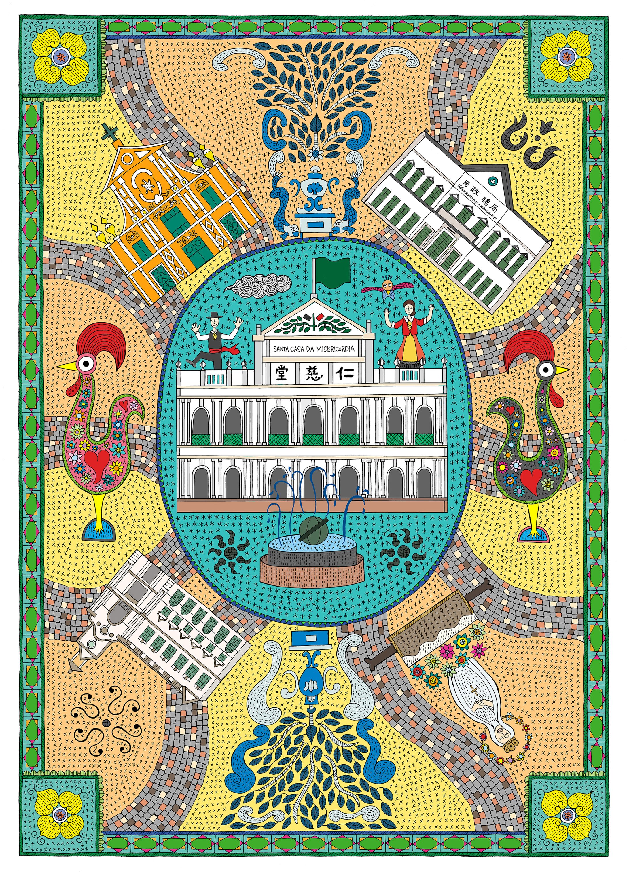 Macau Mandala | Largo do Senado-1
