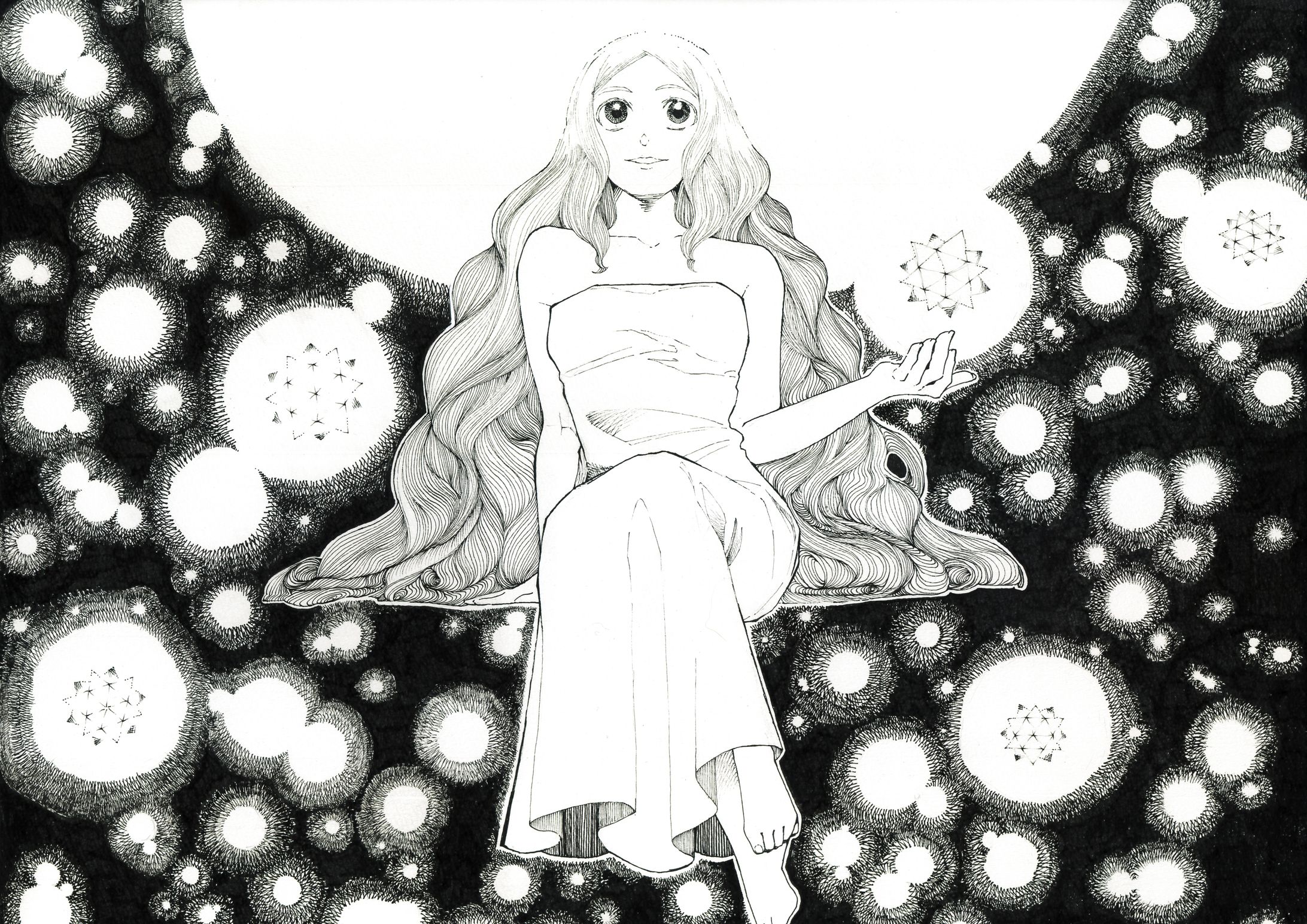 後光女子-1