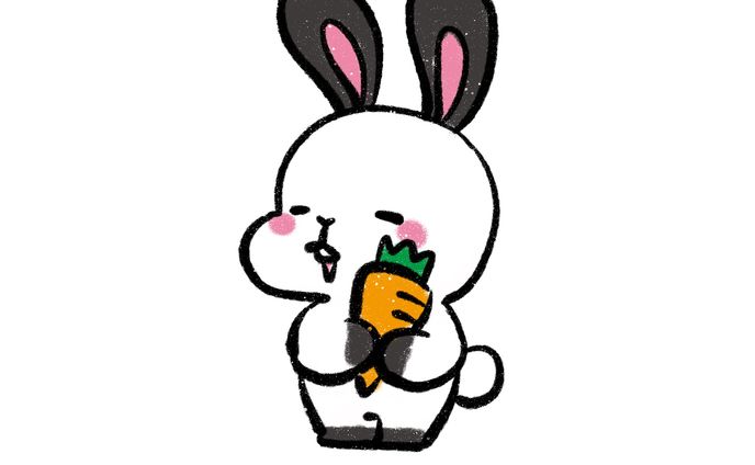 ゆるかわ、うさぎ