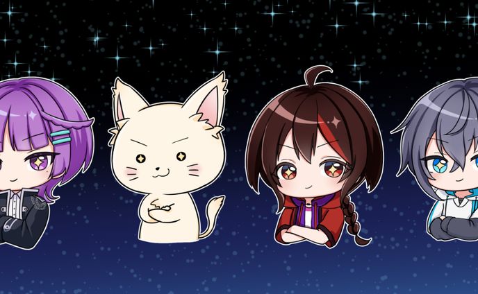 【彗星杯】腕組みSDイラスト【ご依頼】
