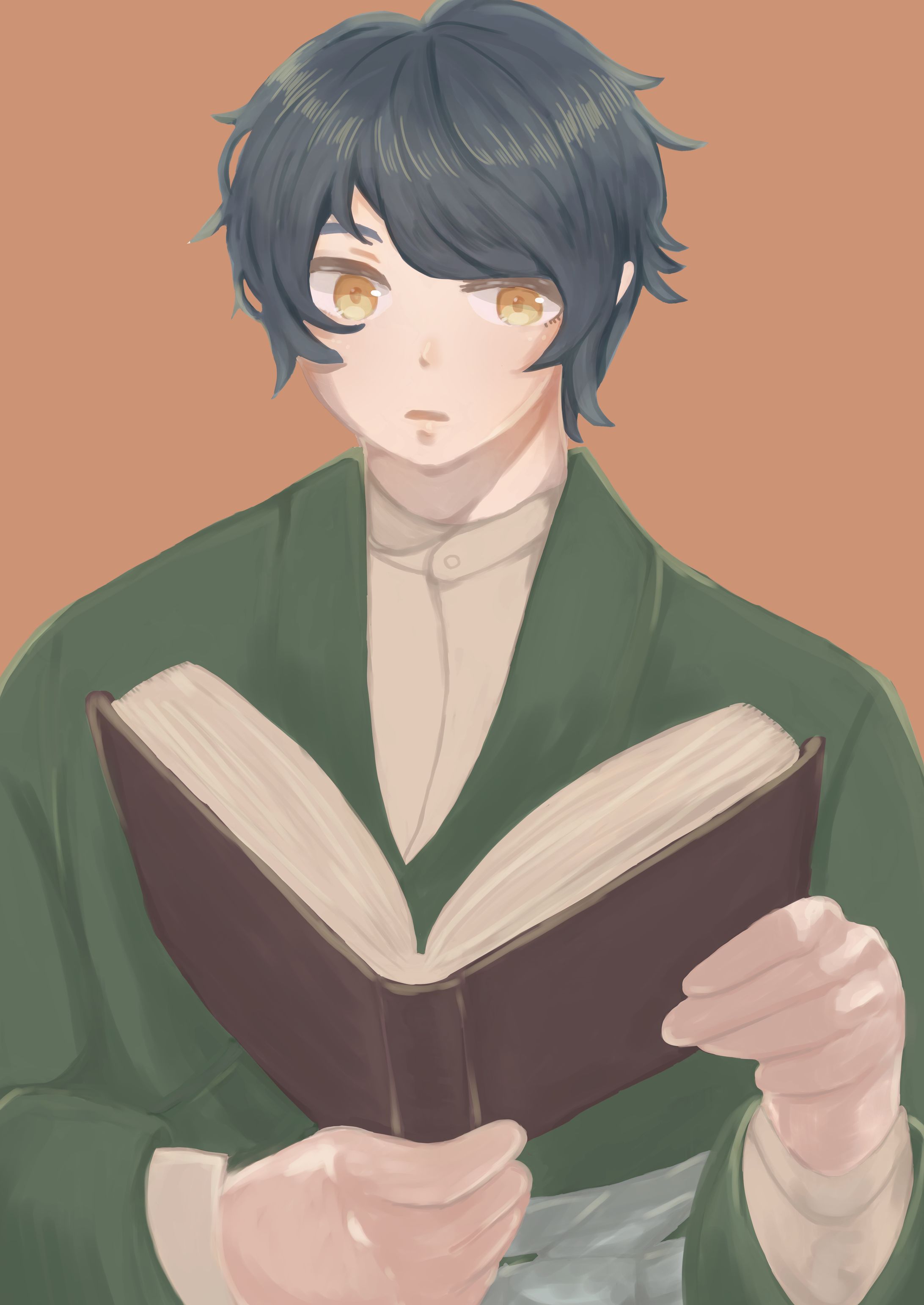 一次創作イラスト（厚塗り）-1