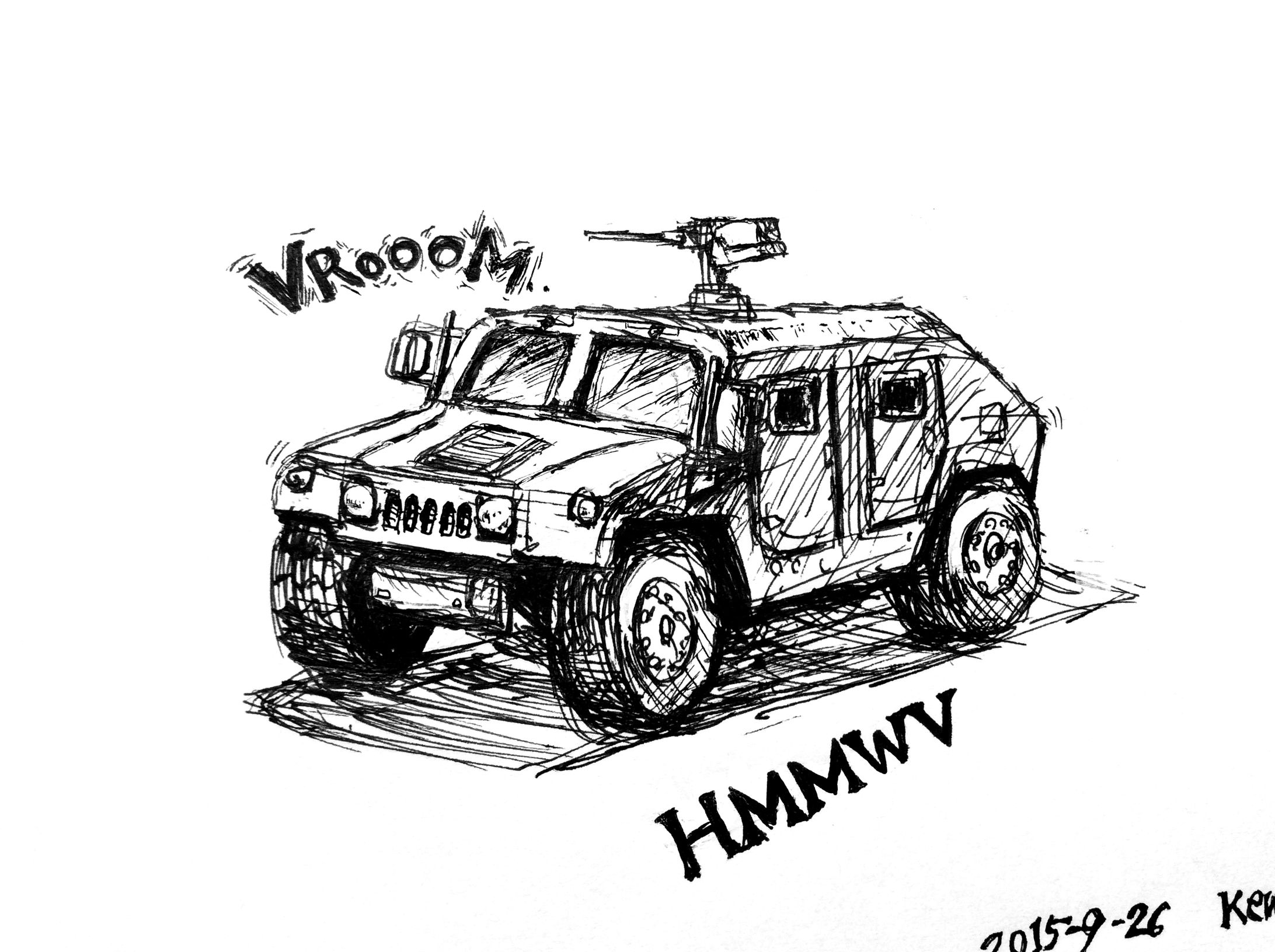 過去アナログイラスト集-1