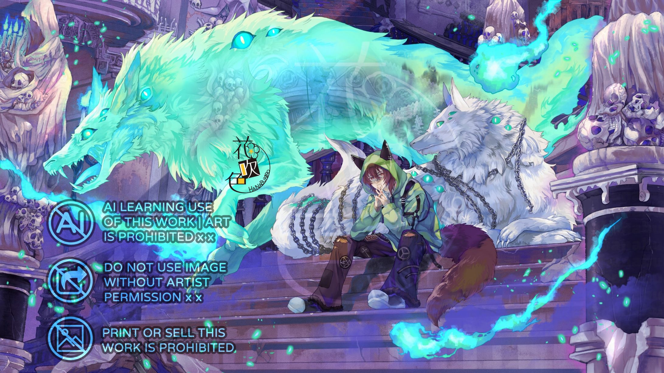 【海外】【Ahmnis様】待機画面イラスト-1