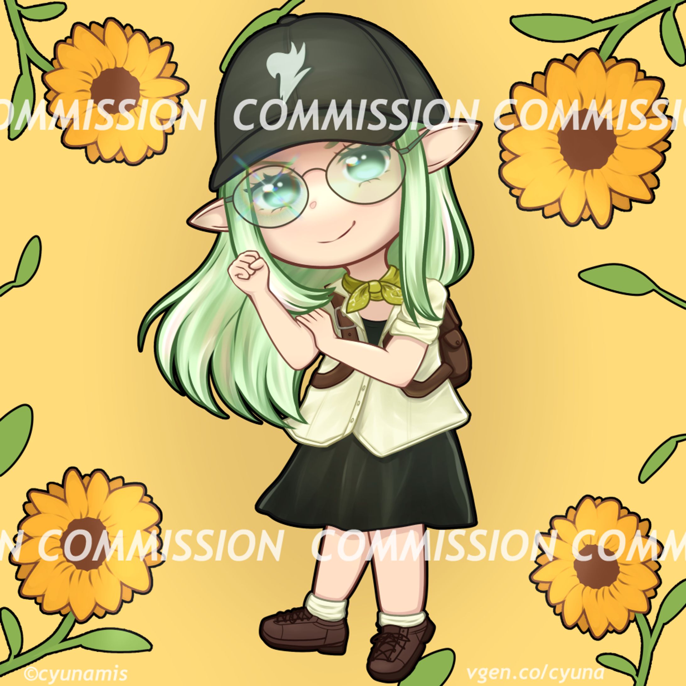 Full Body Chibi Illustration for Infinitinity-1