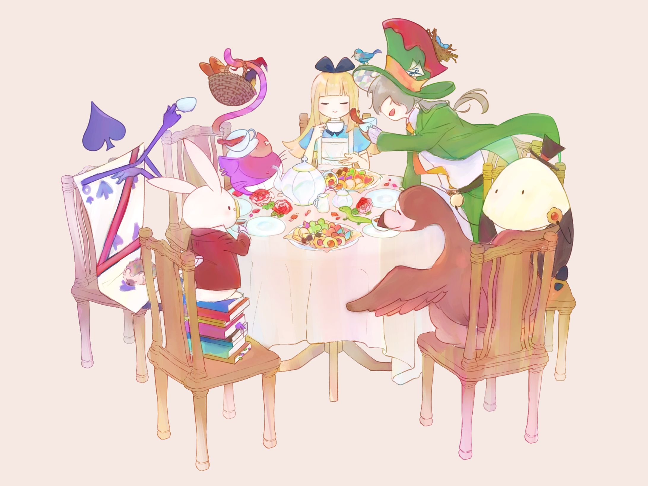 不思議の国のアリス ファンアート-1