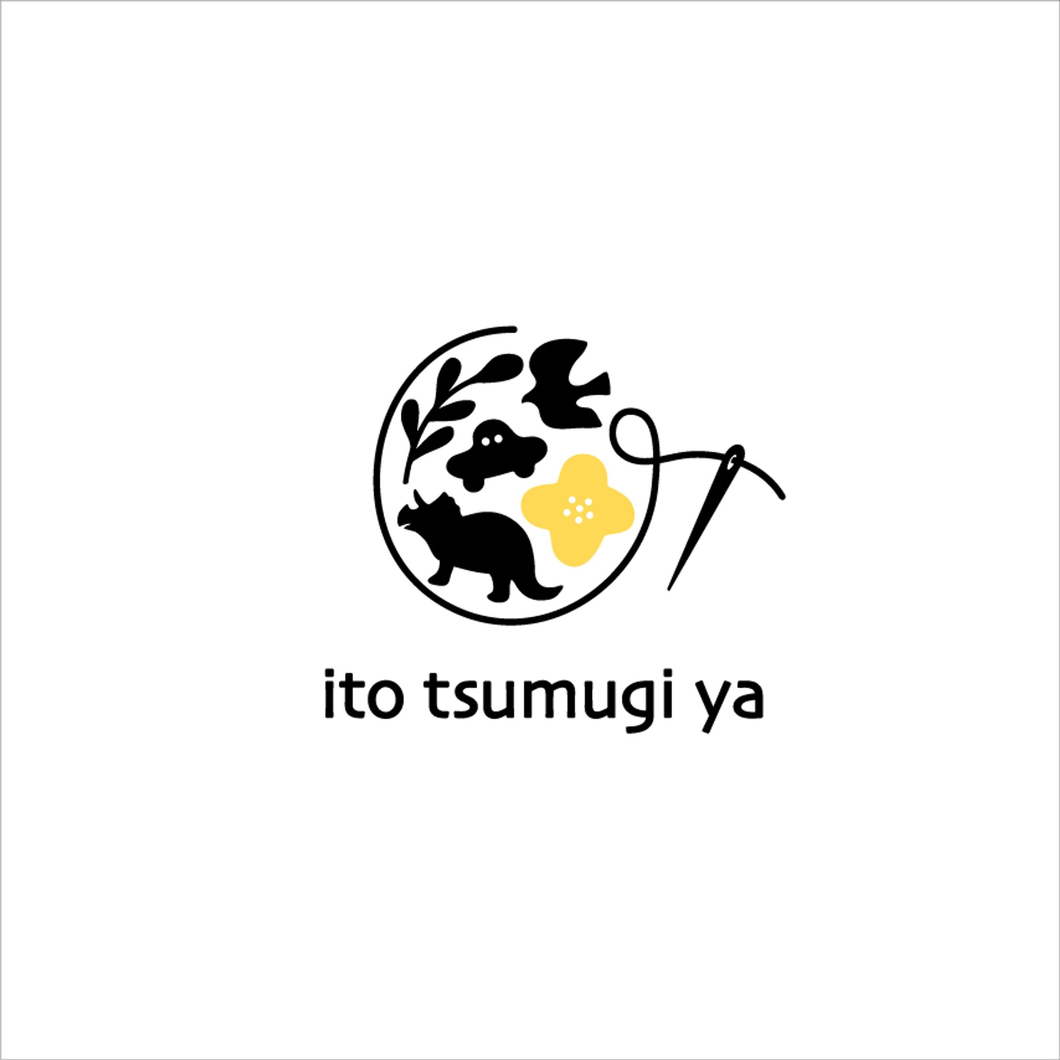 ロゴ／ito tsumugi ya-1