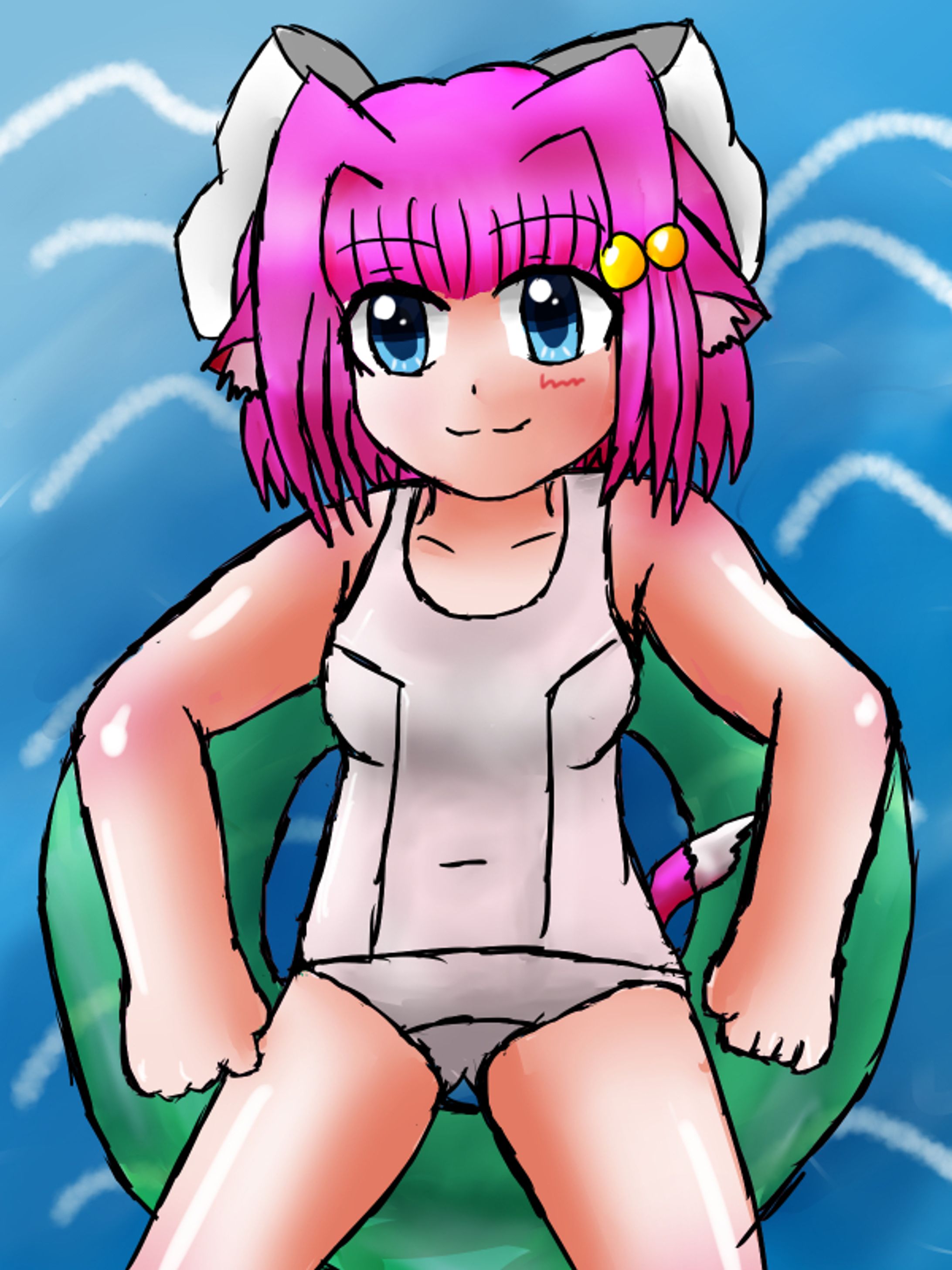 イラストみーにゃなつほんばん２０２０２-1